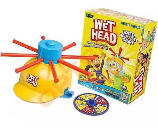 Детская игра Мокрая голова (водная рулетка)
